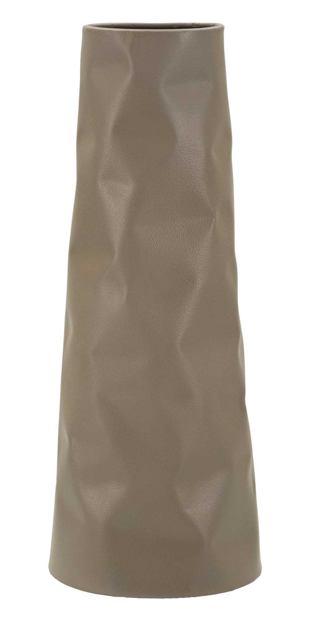 Vase en métal 16x20x50 cm