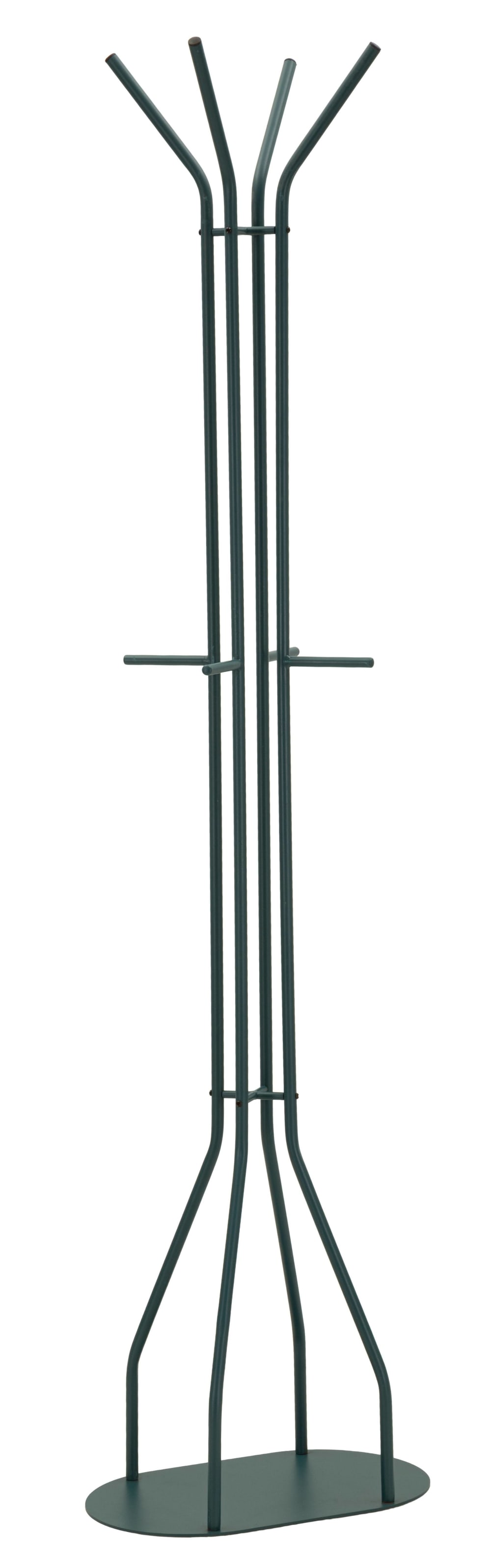 Portemanteau en métal turquoise 45 x 28 x 178 cm