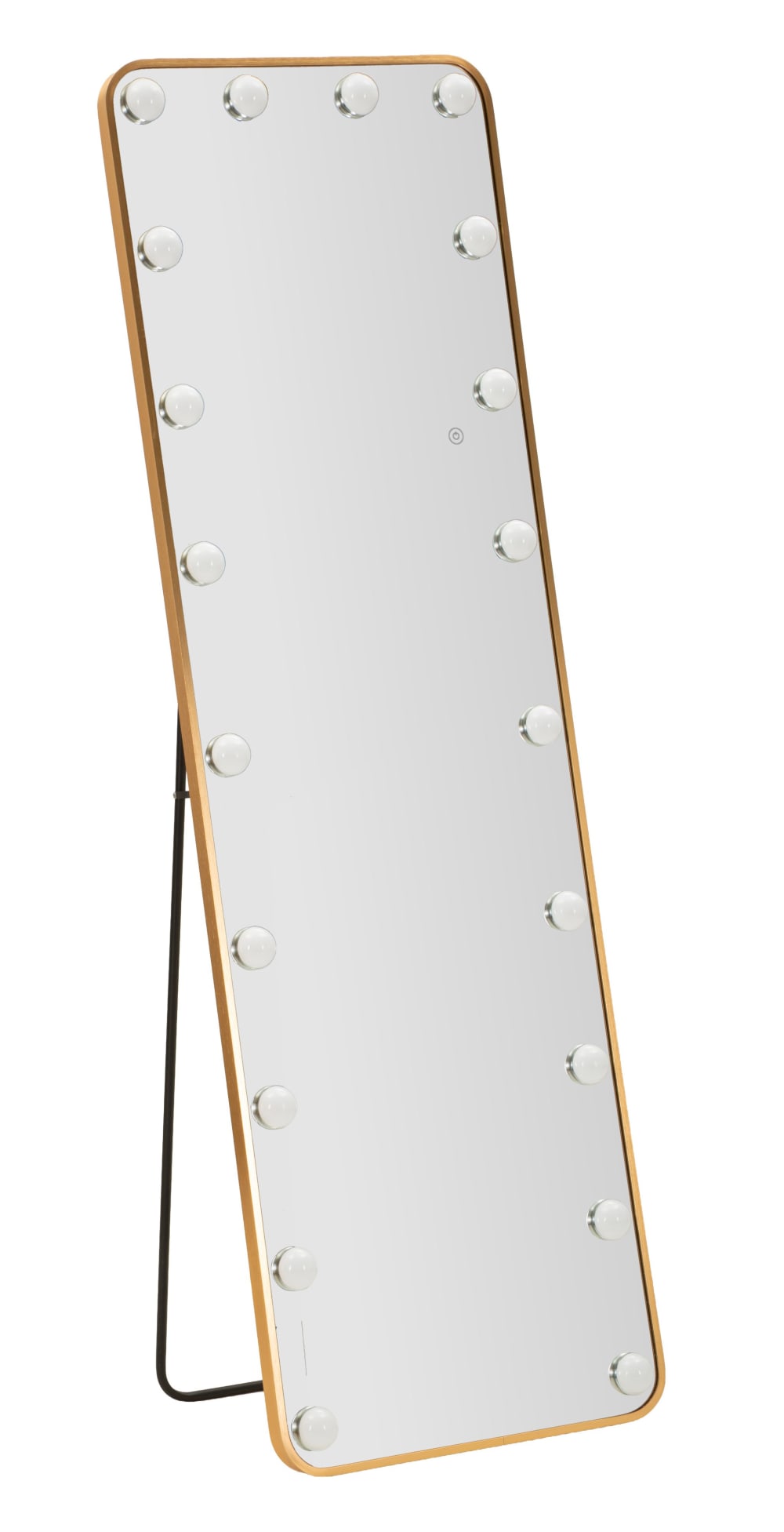 Hollywood-Standspiegel mit LED-Beleuchtung, 50 x 45 x 160 cm -
