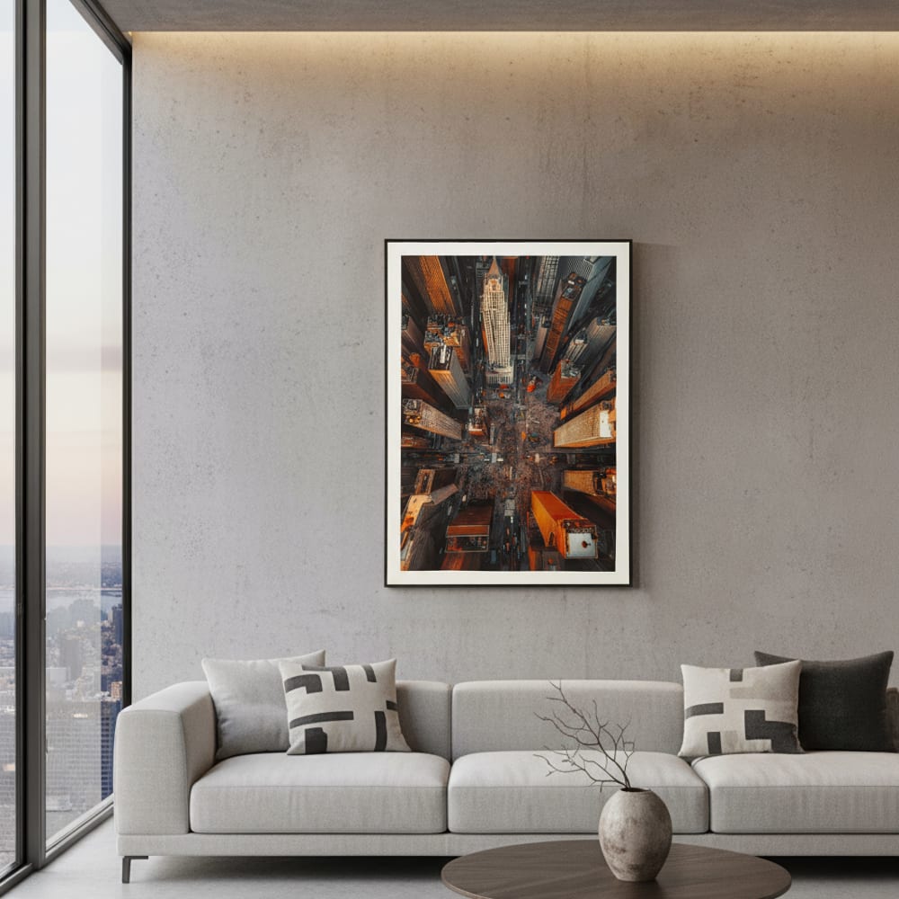 Mauro Ferretti Lackiertes Leinwandbild mit Rahmen und Reliefs cm 72×4×102 style modern Mehrfarbig Pvc - Polyvinlychlorid