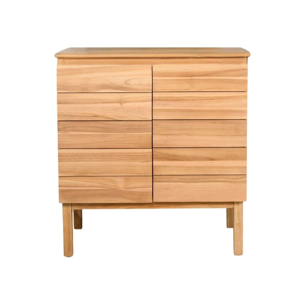 Meuble sous vasque en teck 80cm