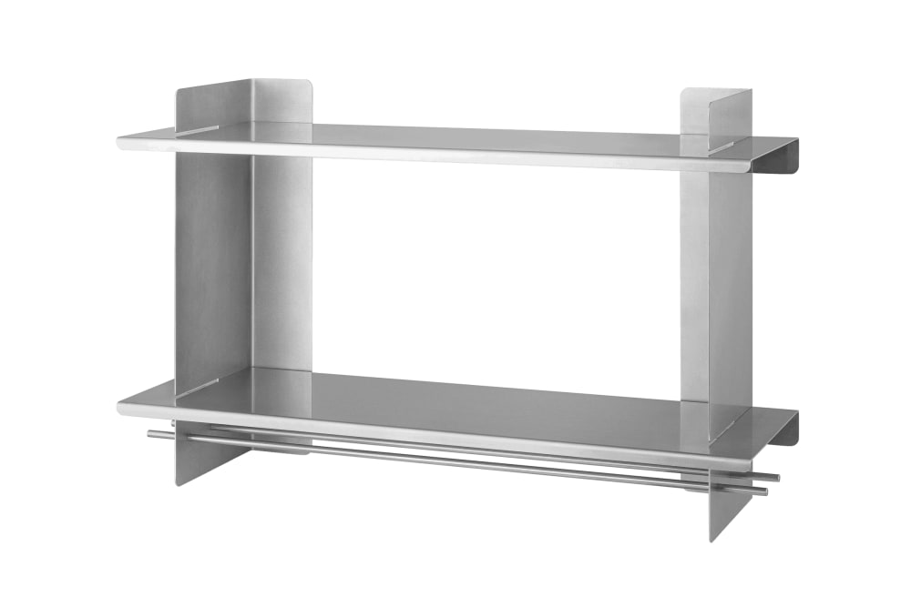 Étagère murale en acier inoxydable 70 x 70 x 44 cm Étagère murale en acier inoxydable 70 x 70 x 44 cm