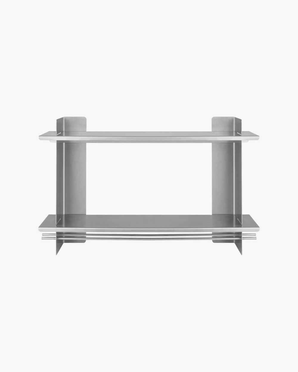 Étagère murale en acier inoxydable 70 x 70 x 44 cm