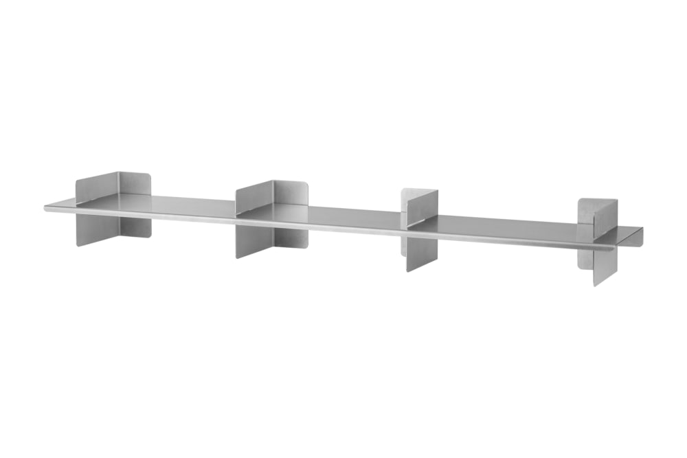 Étagère murale inox