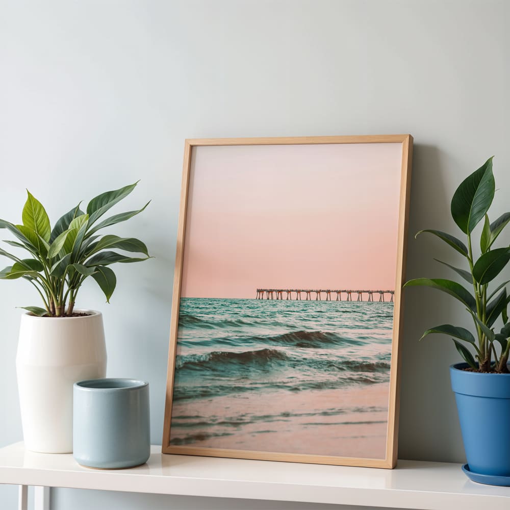 Poster anlegestelle, 30x40 cm - Maisons Du Monde