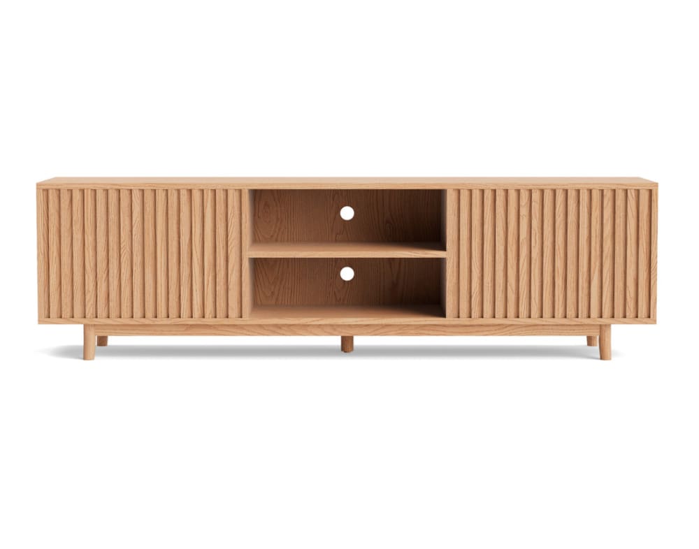 Meuble TV style scandinave 180 cm bois