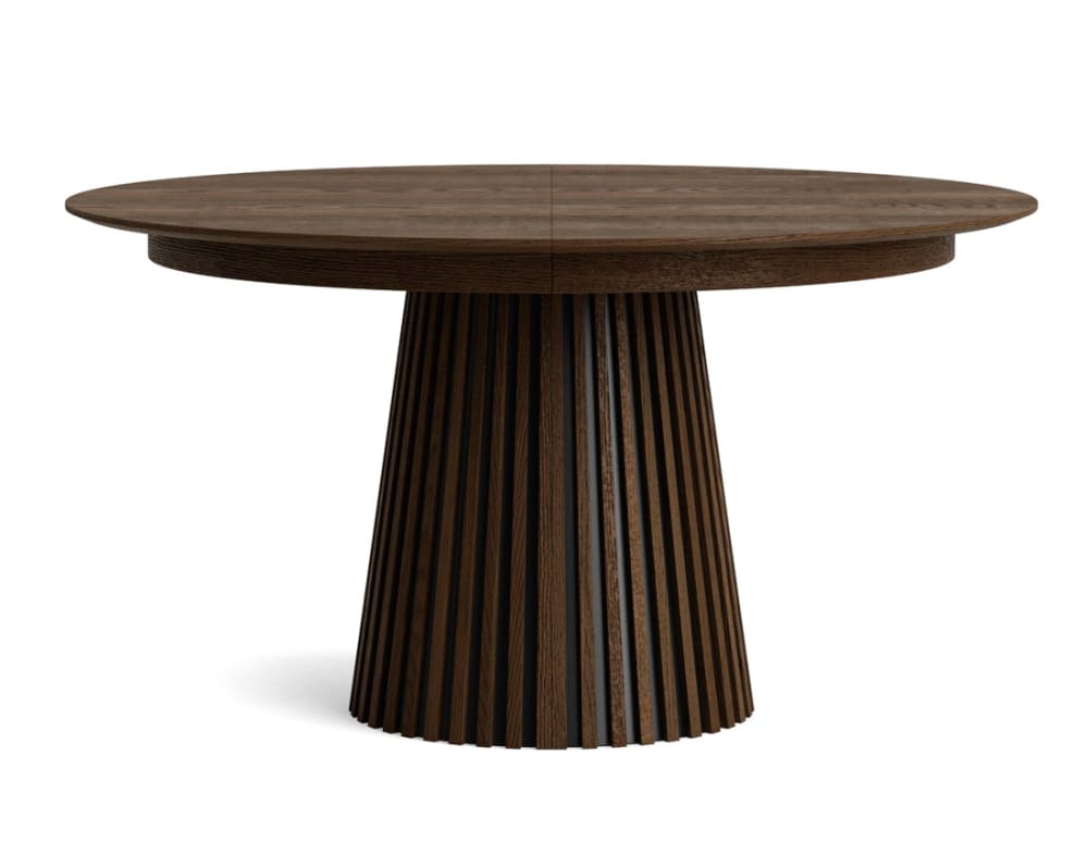 Table à manger vintage 140/180/220 cm marron