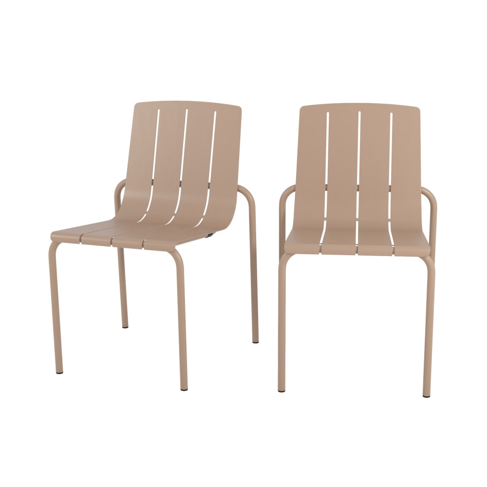Lot 2 chaises jardin