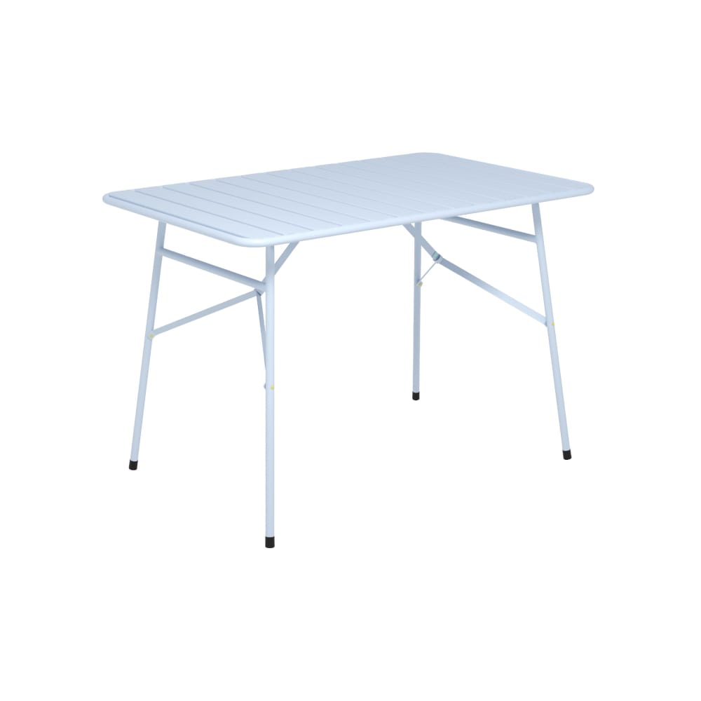 table de jardin en métal - pastel