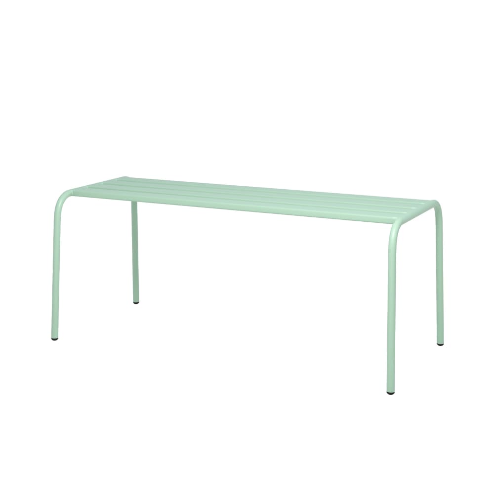 banc de jardin en métal - vert