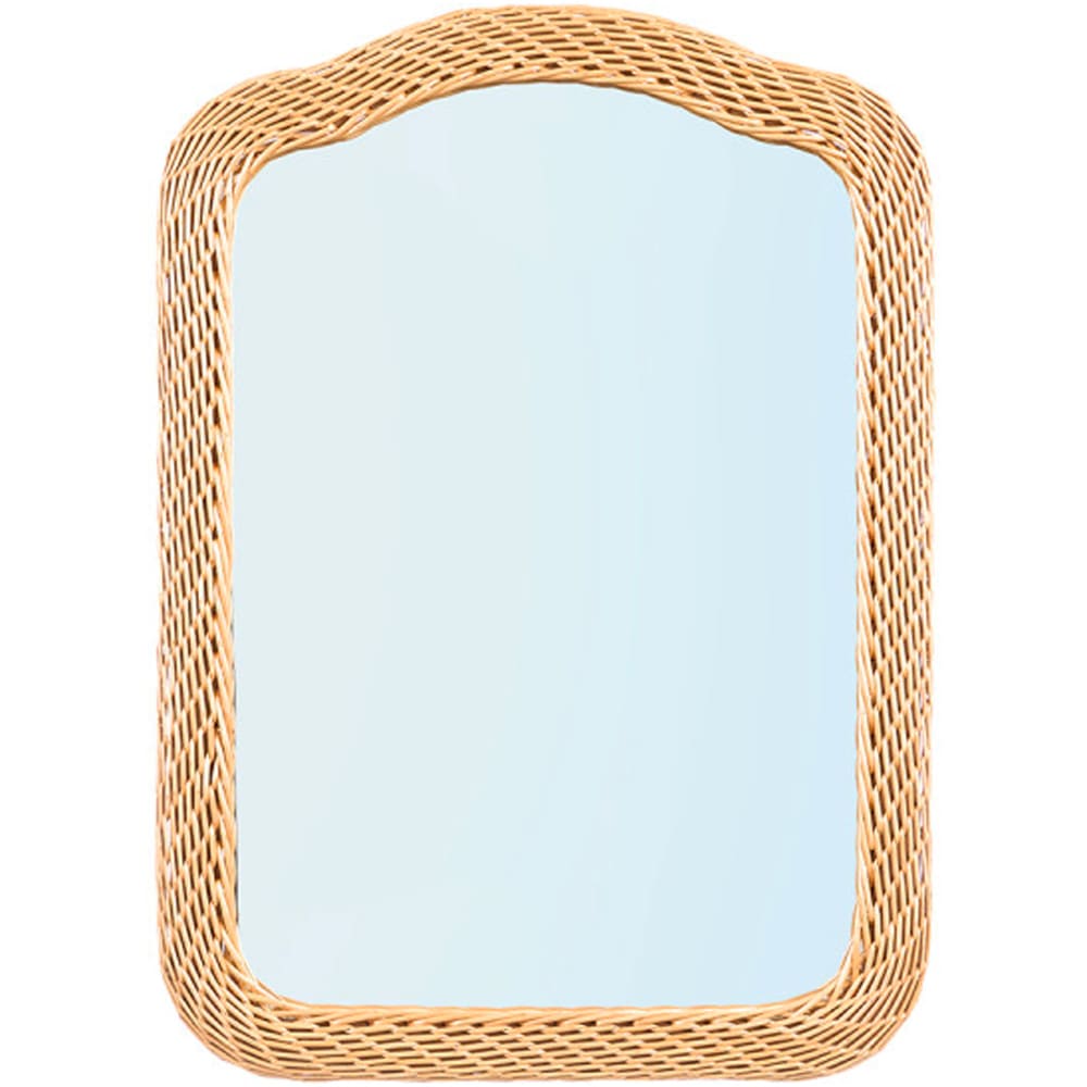 Miroir mural rotin tressé 50x70cm