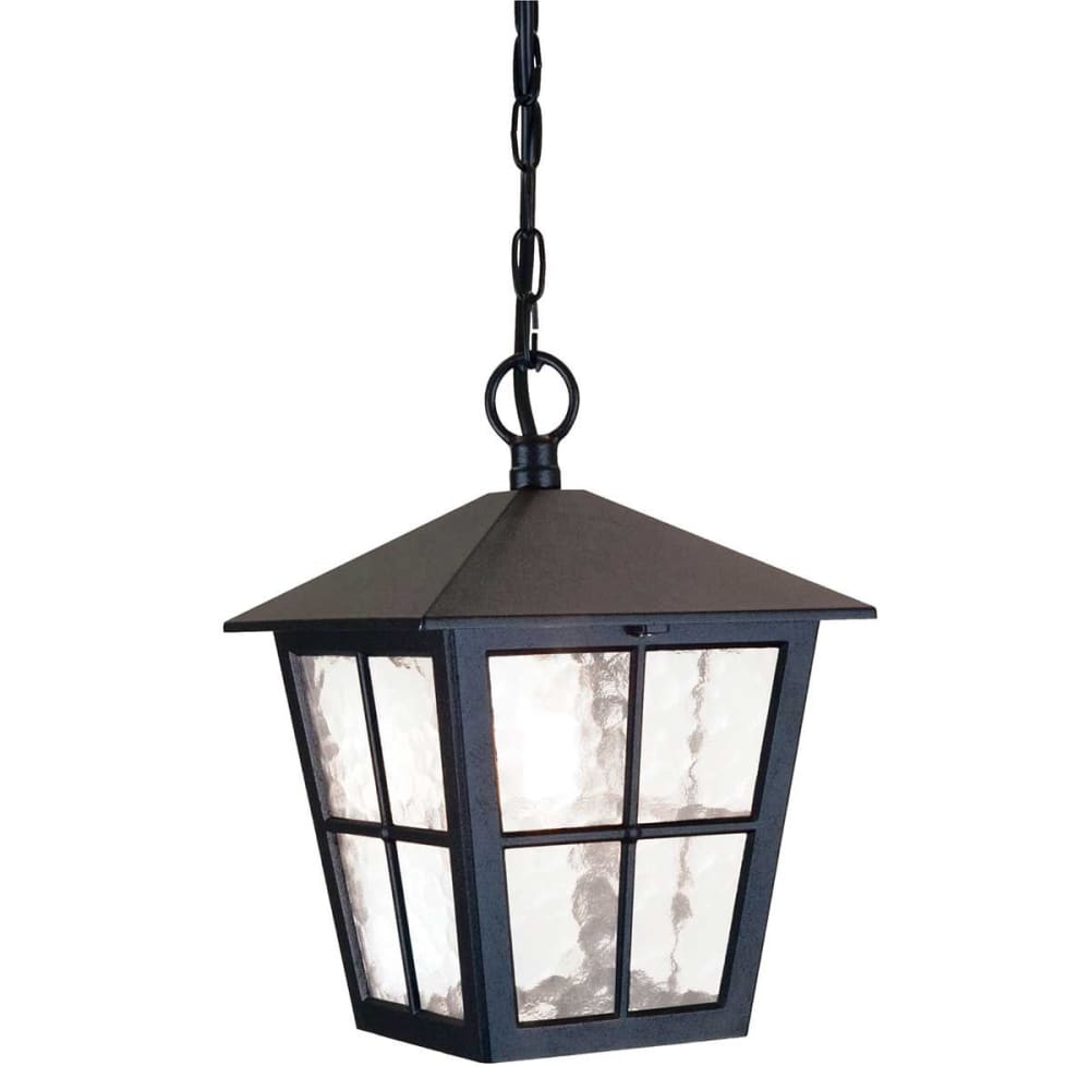 Suspension extérieur lanterne noire h. min/max: 41 cm-89 cm