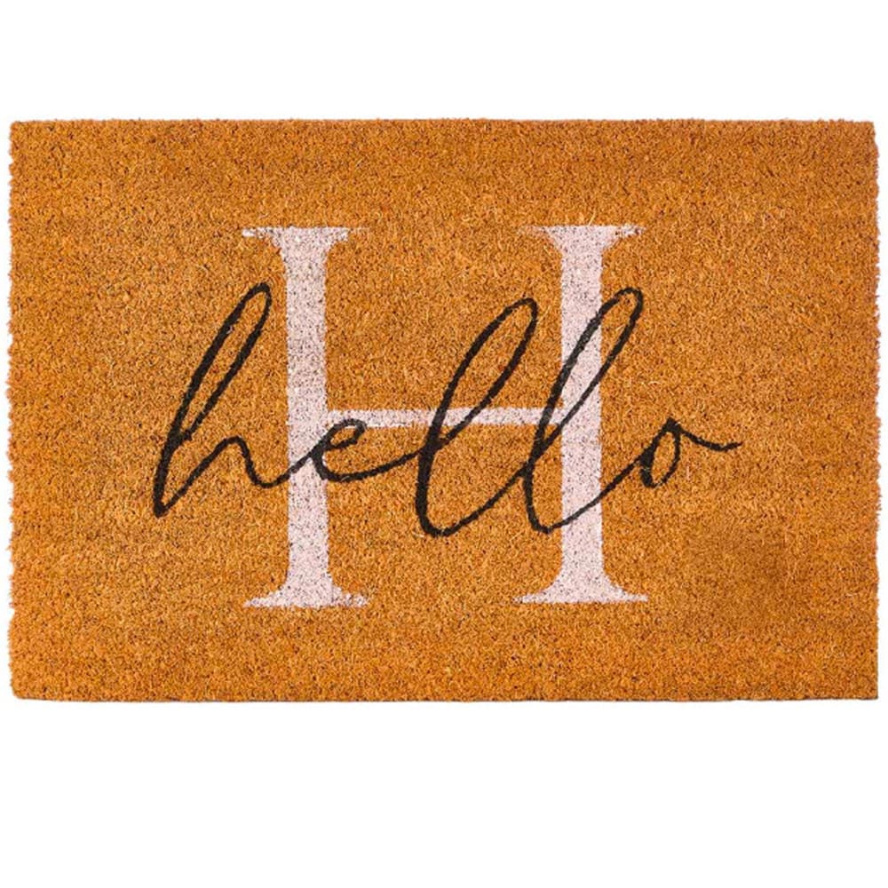 Paillasson coco Hello 60x40x1cm