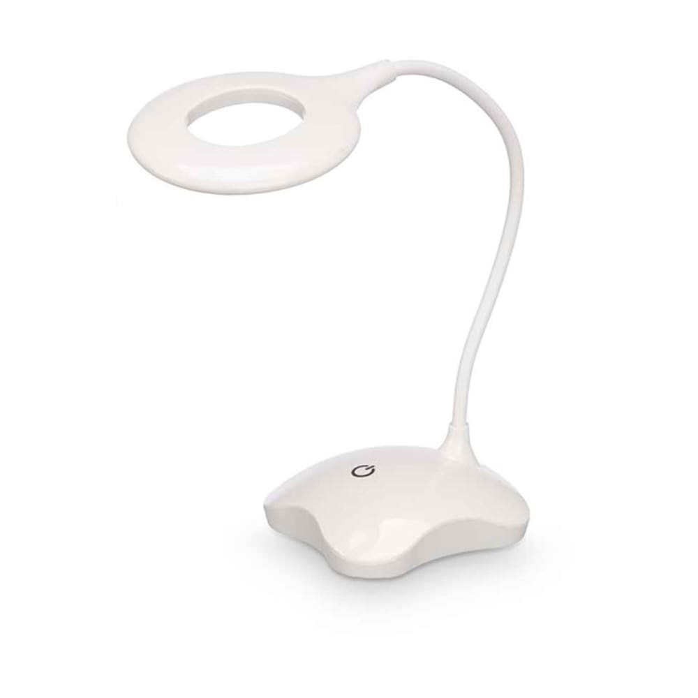 Lampe de bureau blanche LED sans fil 9.5x10.5x40cm