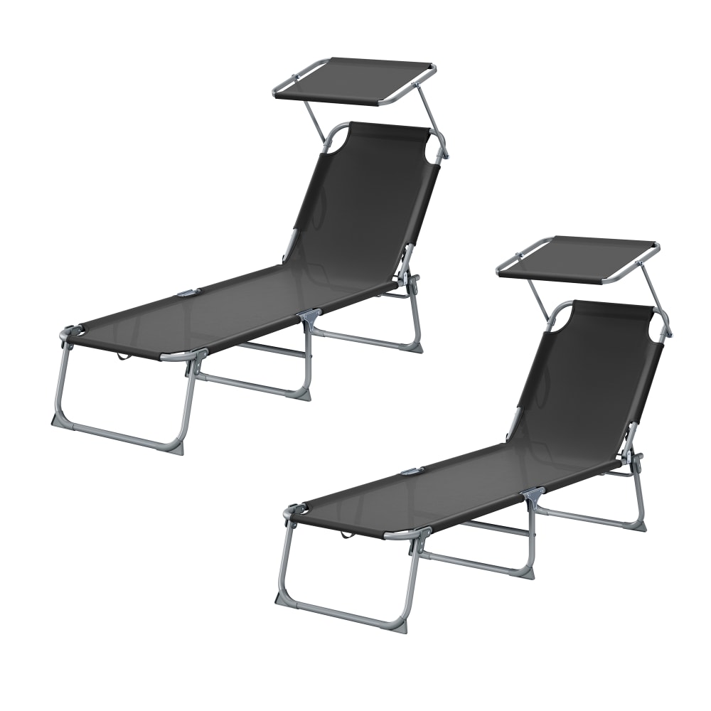 chaises longues lot de
