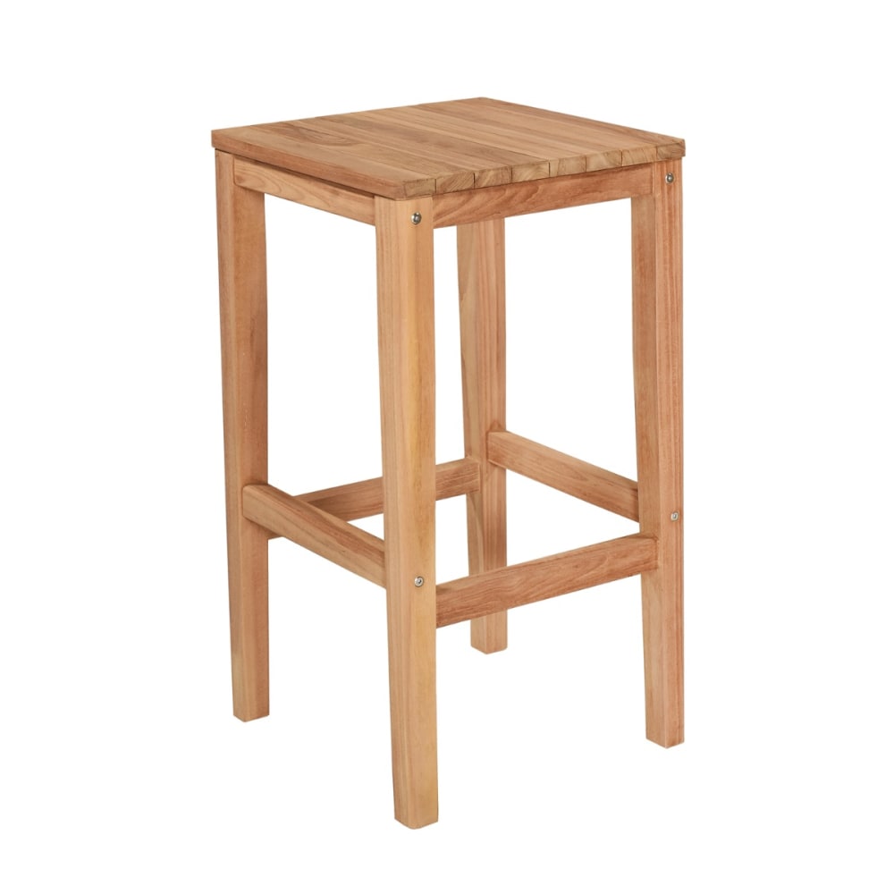 Tabouret de bar en teck