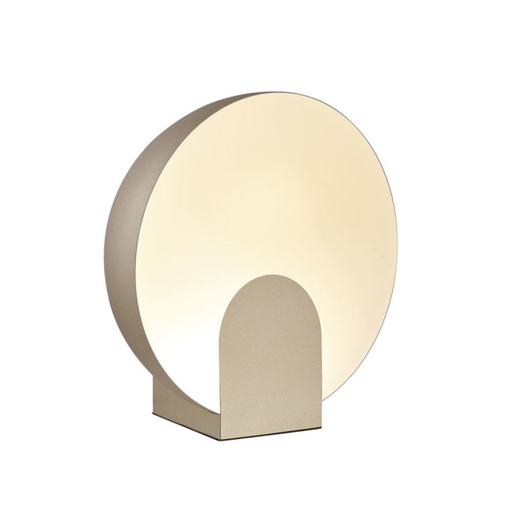 Lampe design en métal doré — vue 3