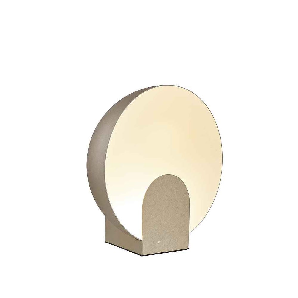 Lampe design en métal doré — vue 3