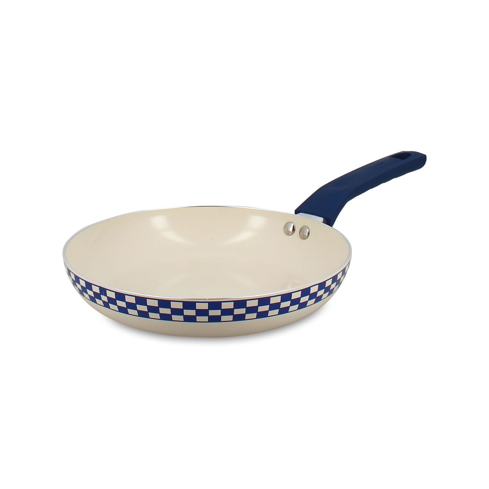 Poêle 20cm en aluminium recyclé et antiadhésif bleu - tout feux
