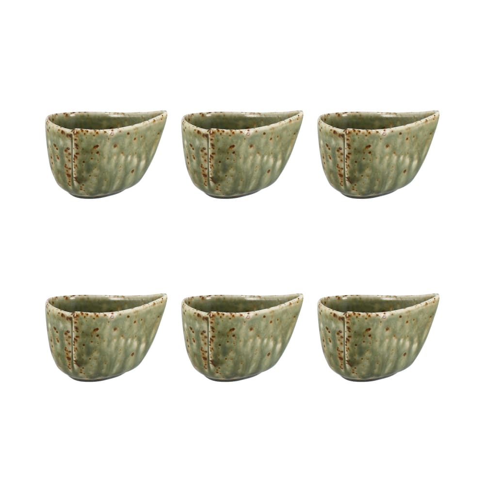 Lot de 6 saucières 10cl - porcelaine