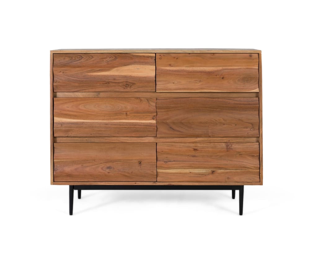 commode à 6 tiroirs