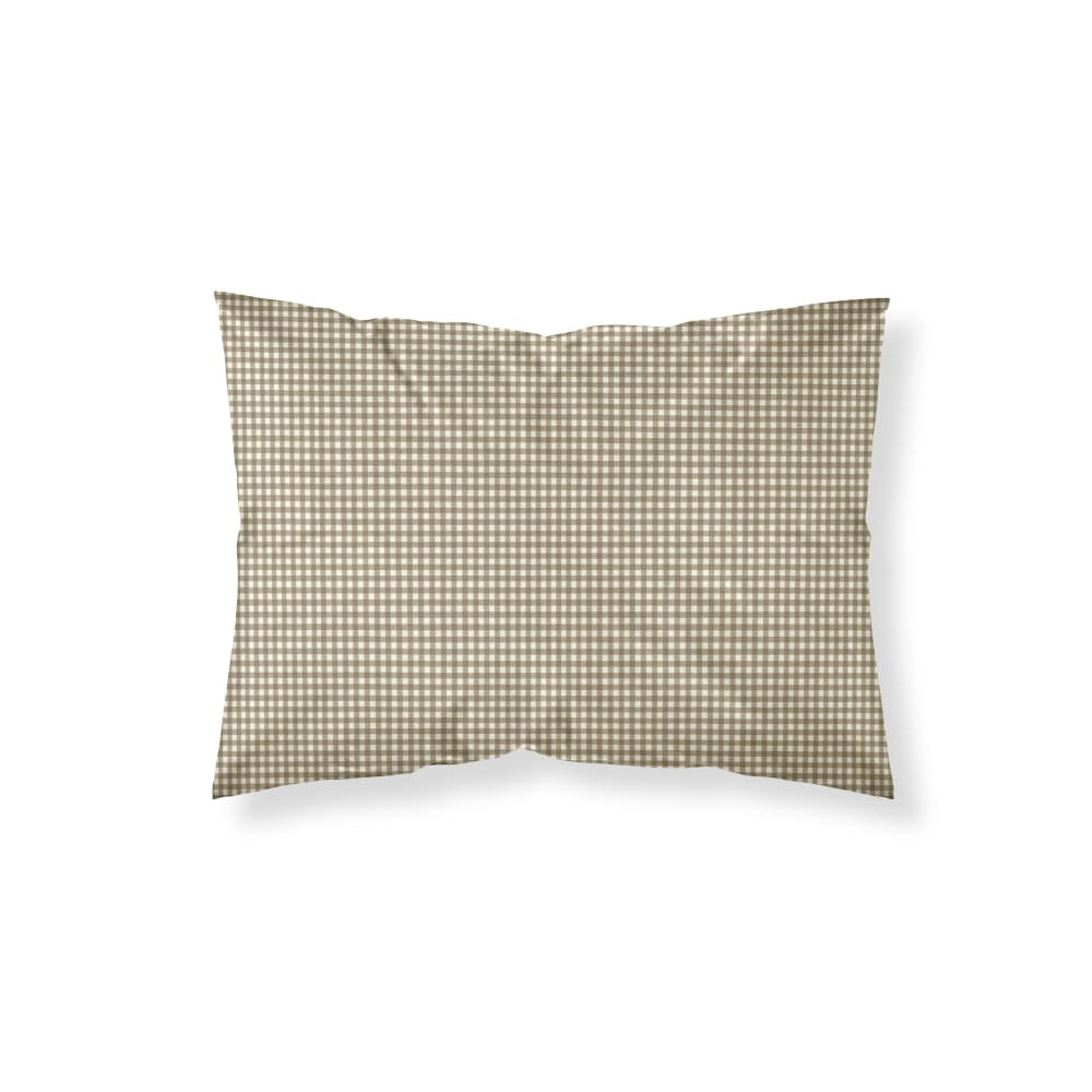 Terracota Kissenbezug aus 100 % Baumwolle, 200 Fäden Braun 65x65 cm Braun Baumwolle