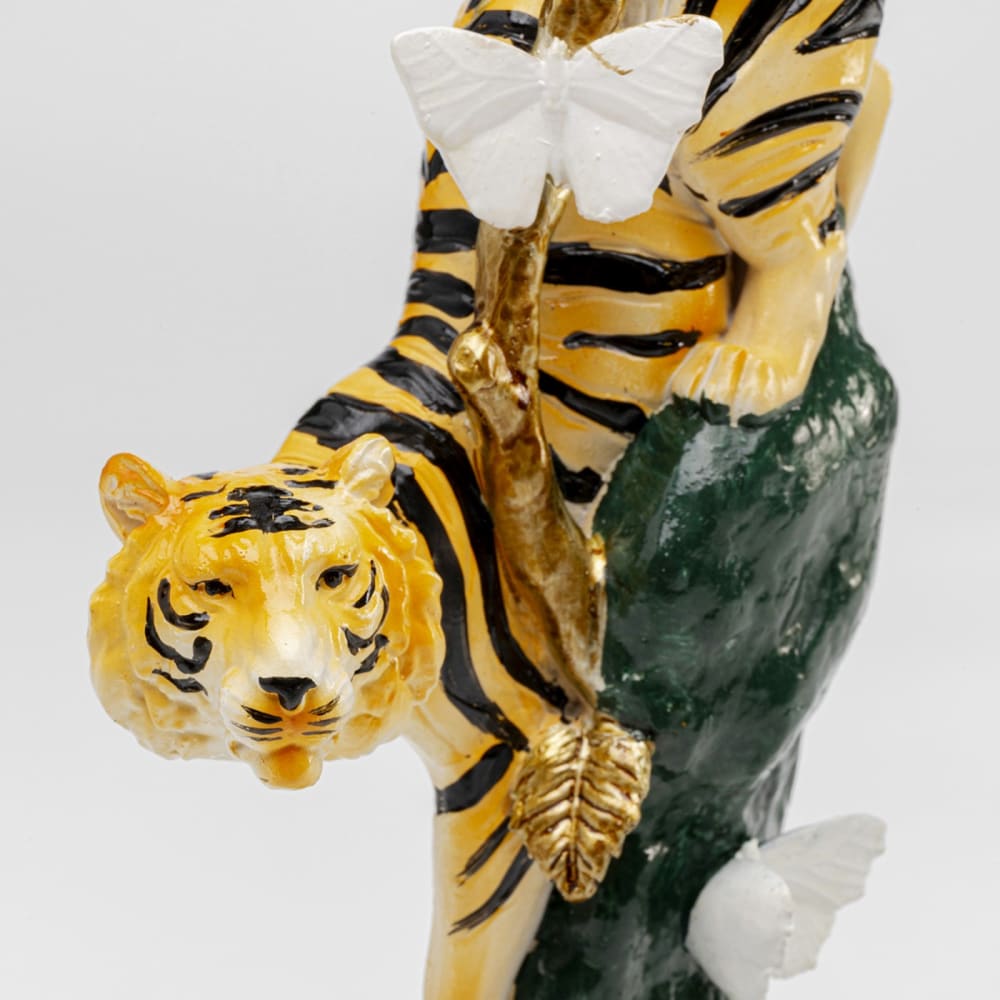 Bougeoir tigre en polyrésine — vue 4