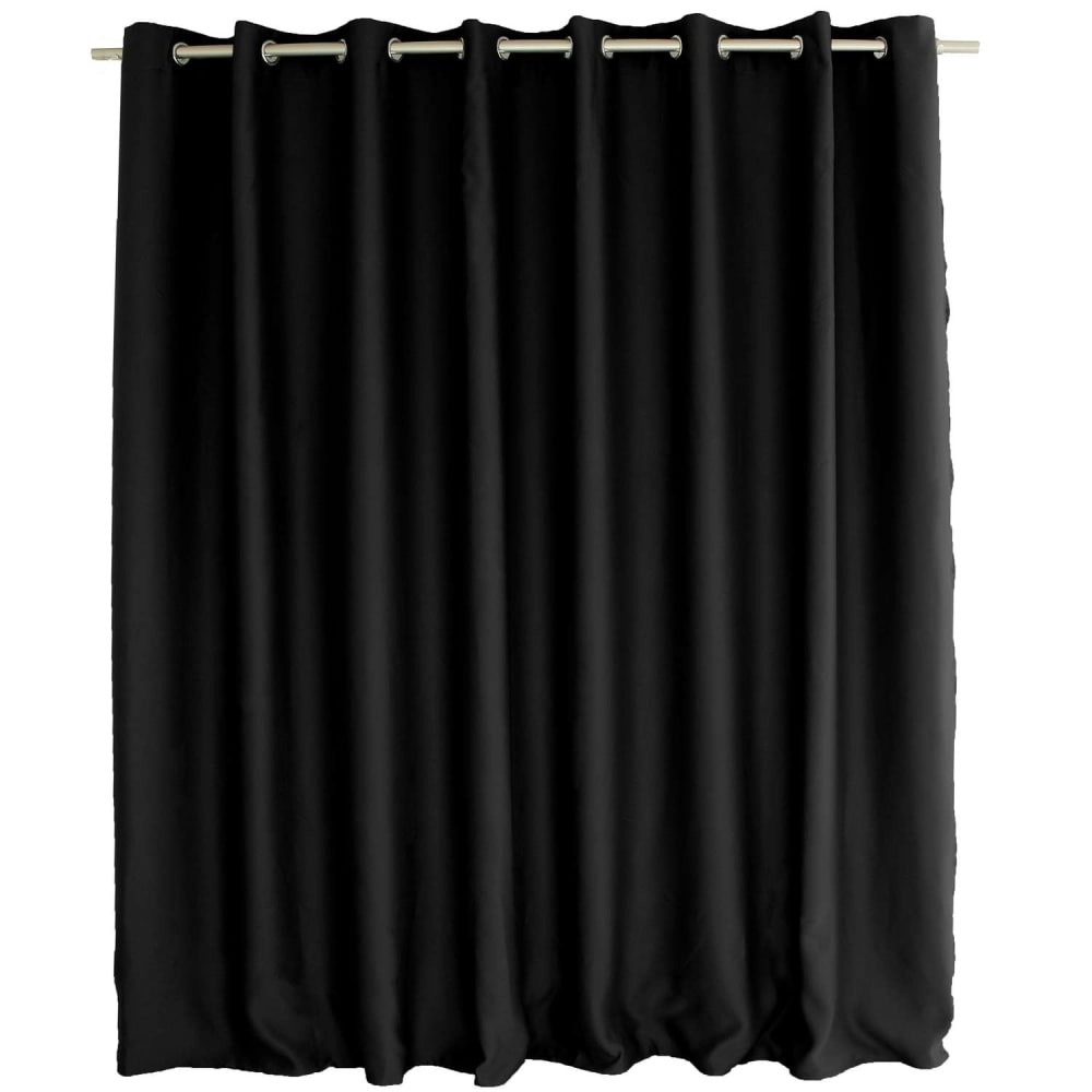 Rideau occultant grande largeur noir - 240 x 300 cm - Maisons du Monde