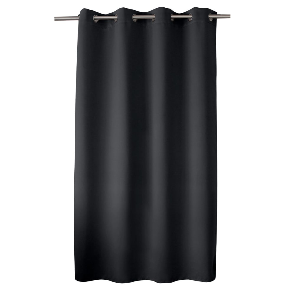 Rideau occultant gris foncé 140 x 180 cm - Maisons du Monde