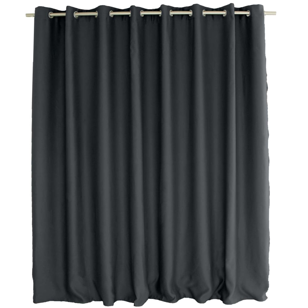 Rideau occultant grande largeur gris foncé - 240 x 300 cm - Maisons du Monde