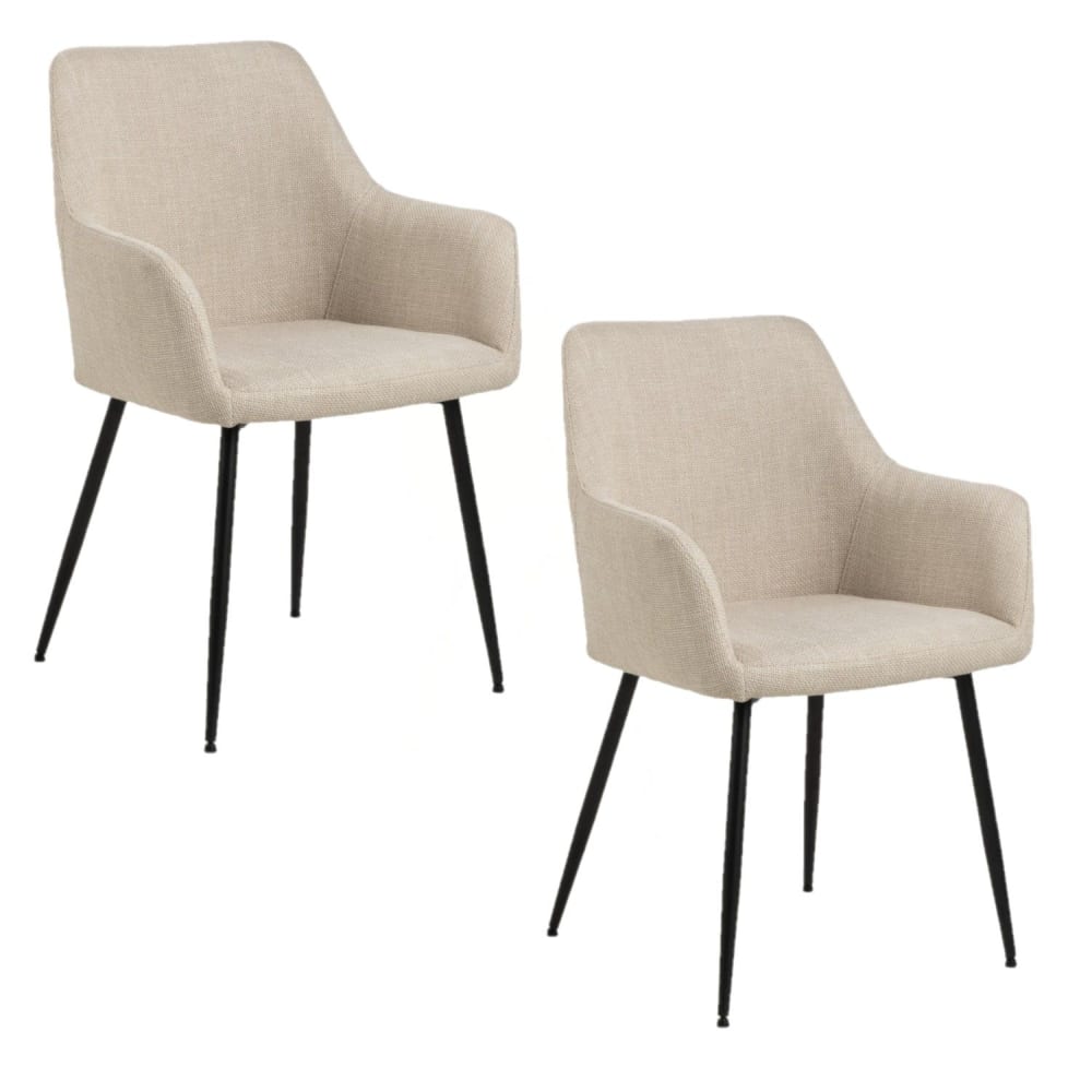 Lot de 2 chaises avec