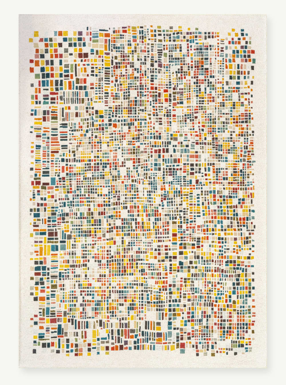 Tapis moderne tissé plat  Multicolore 170x240 cm