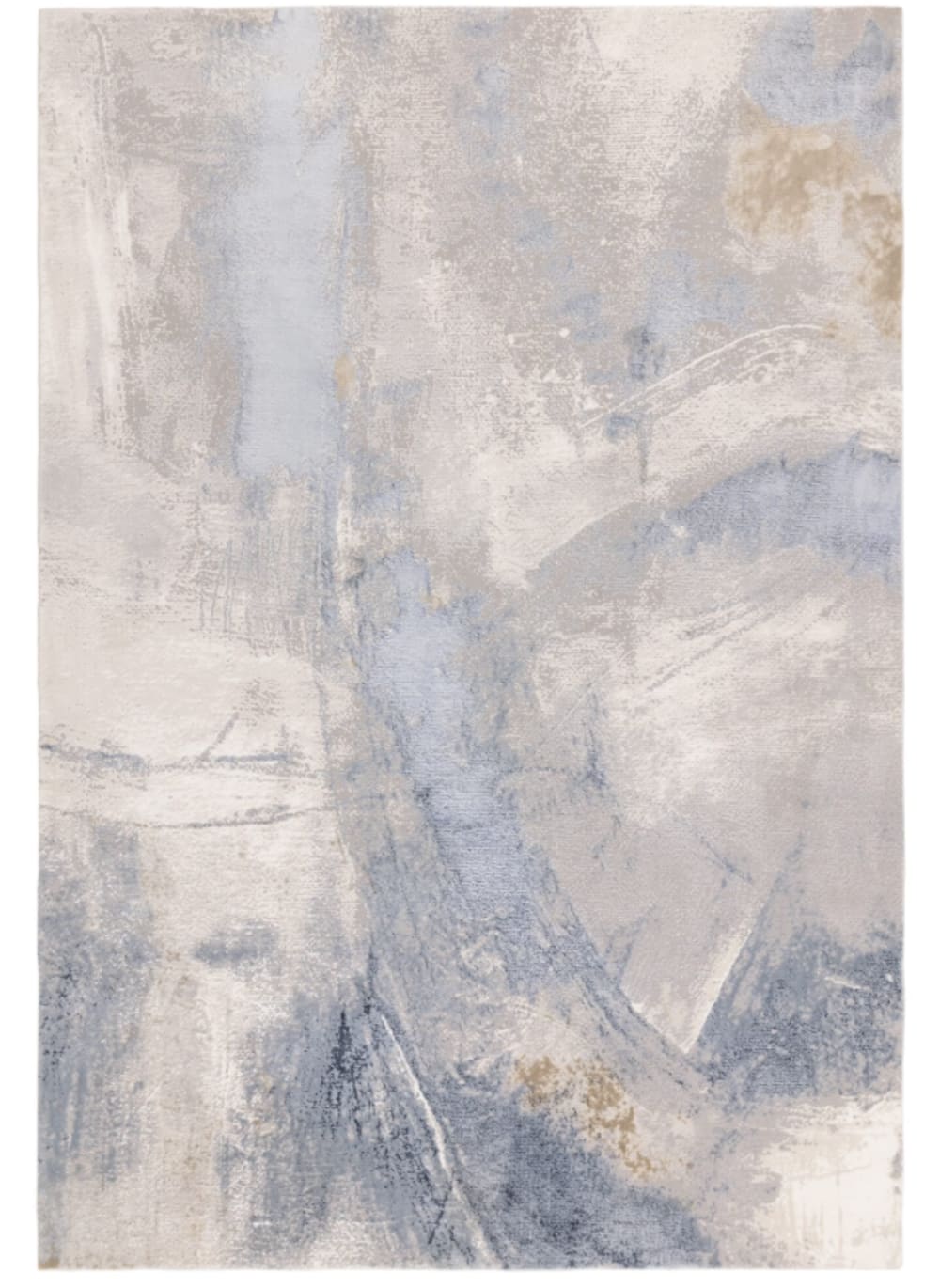 Tapis de salon et chambre moderne  Bleu 200x290 cm