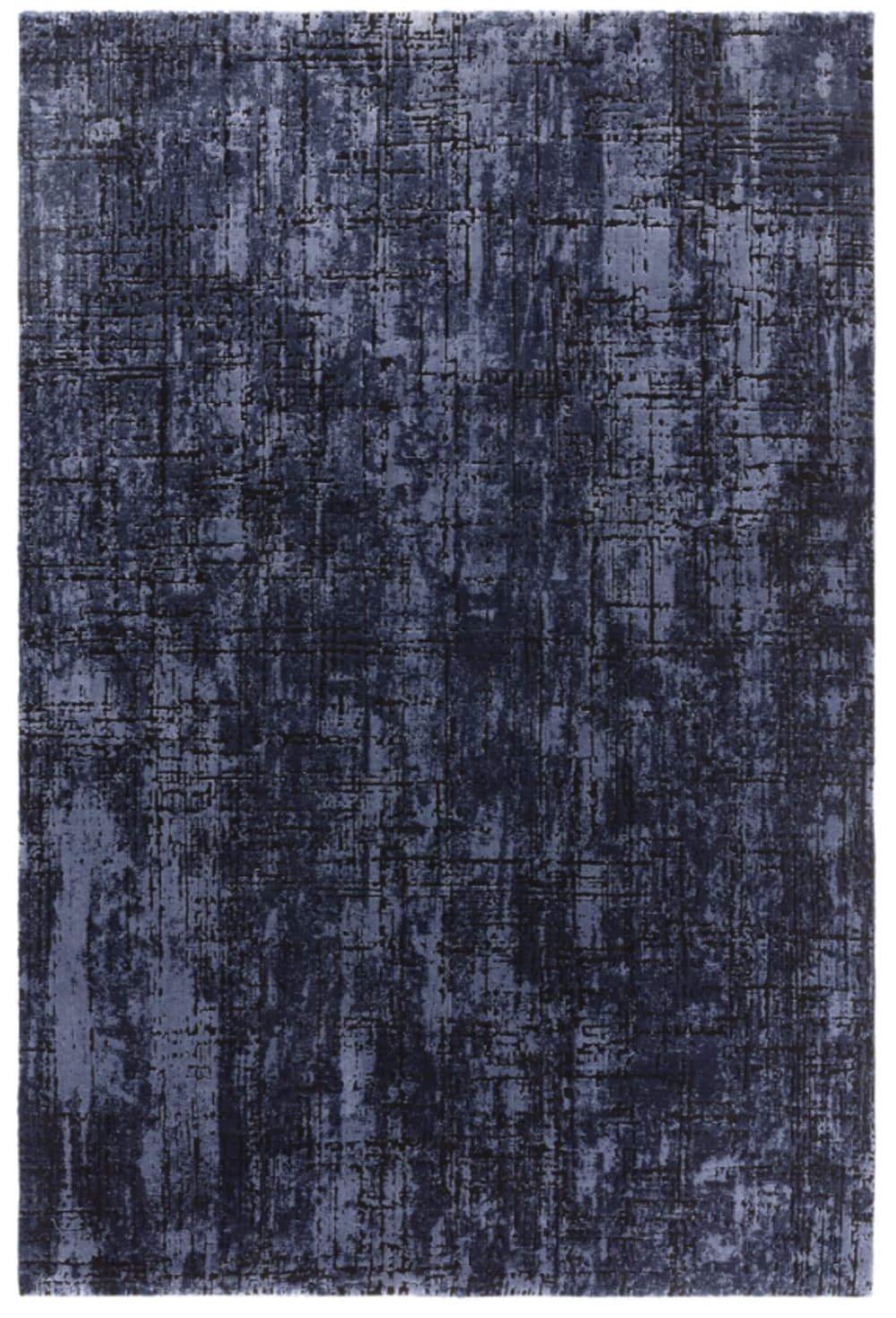Alfombra moderna salón  Azul 160x230  cm