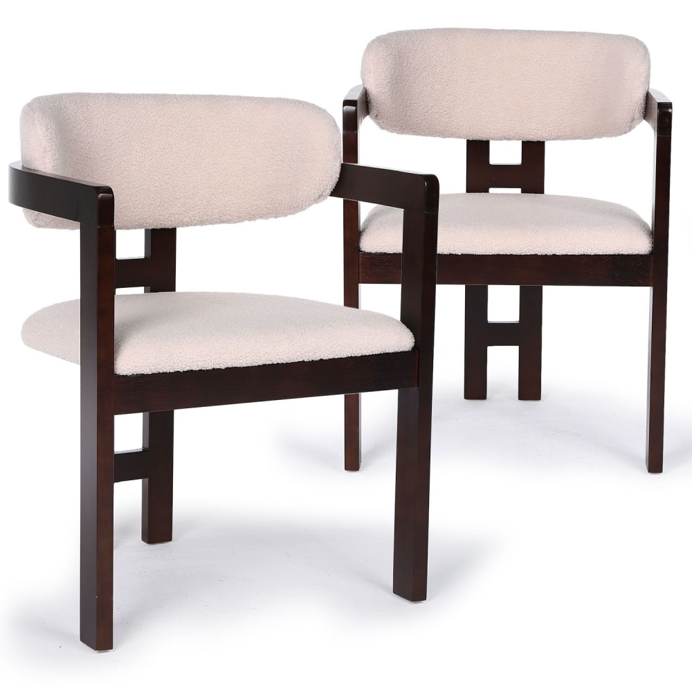Lot de 2 chaises design