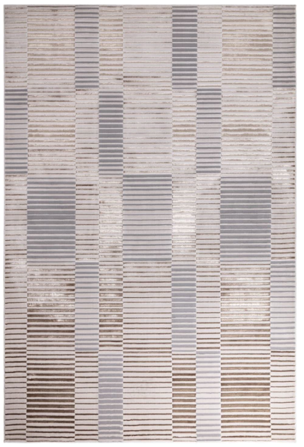 Moderner Teppich für Wohnzimmer  Beige 200x290 cm - Maisons Du