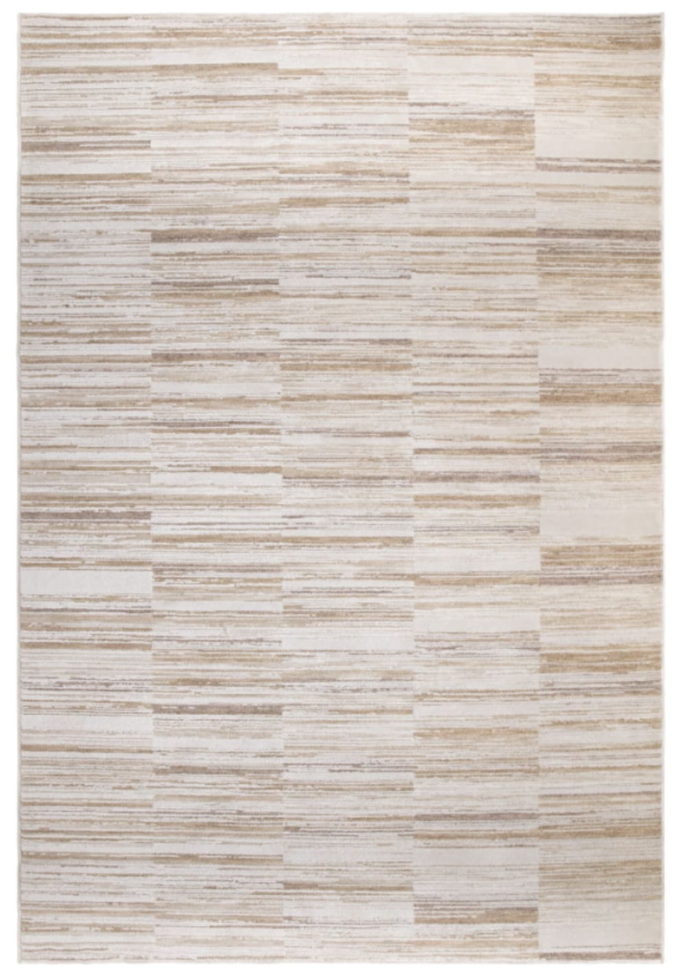 Flachgewebter moderner Teppich  Beige 200x300 cm - Maisons Du