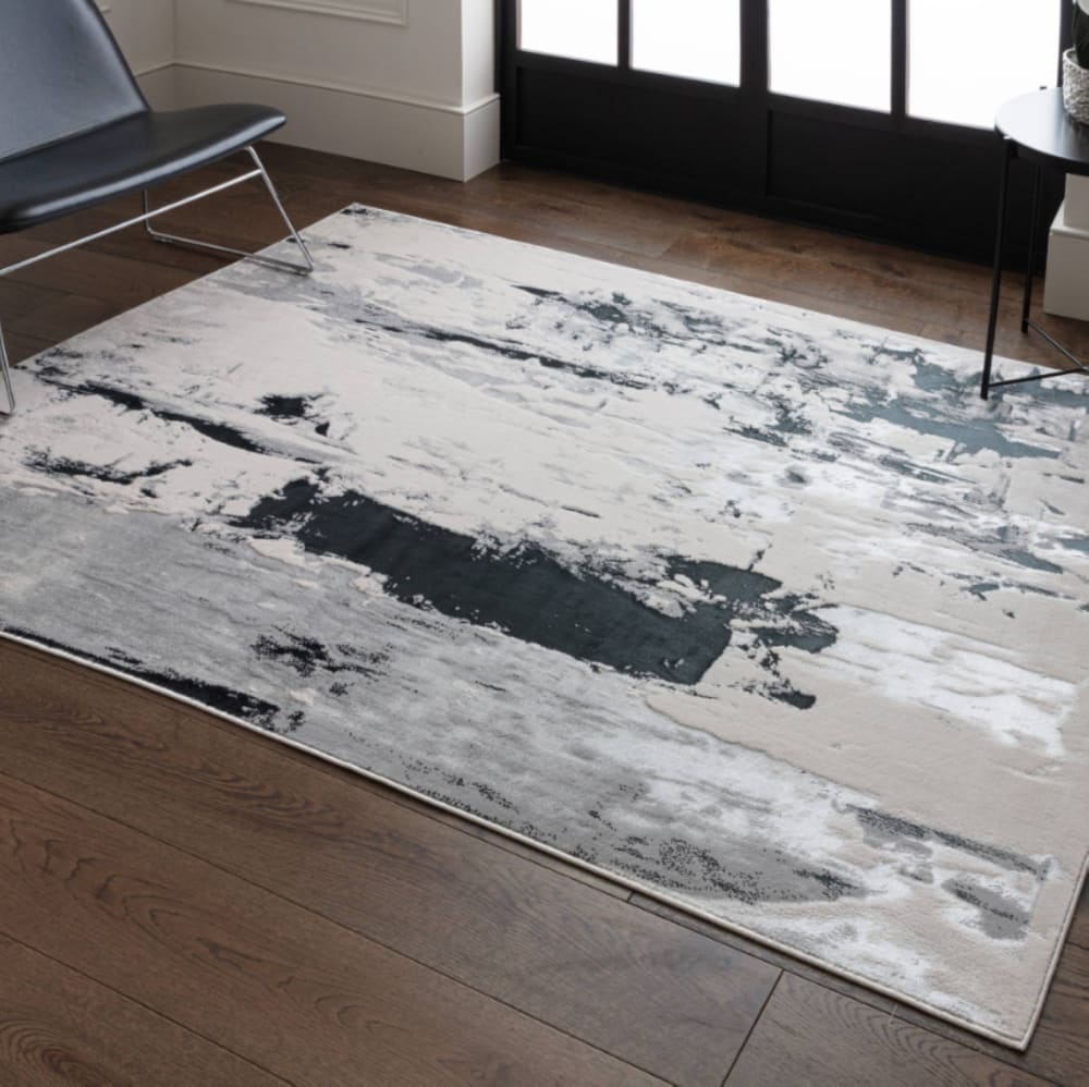 Novatrend Moderner Teppich für Wohnzimmer Beige 240x340 cm style modern Beige Pes - Polyester