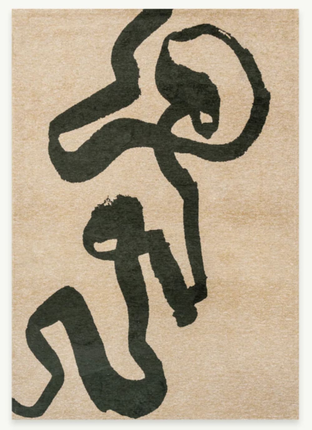 Tapis moderne tissé plat  Vert 140x200 cm