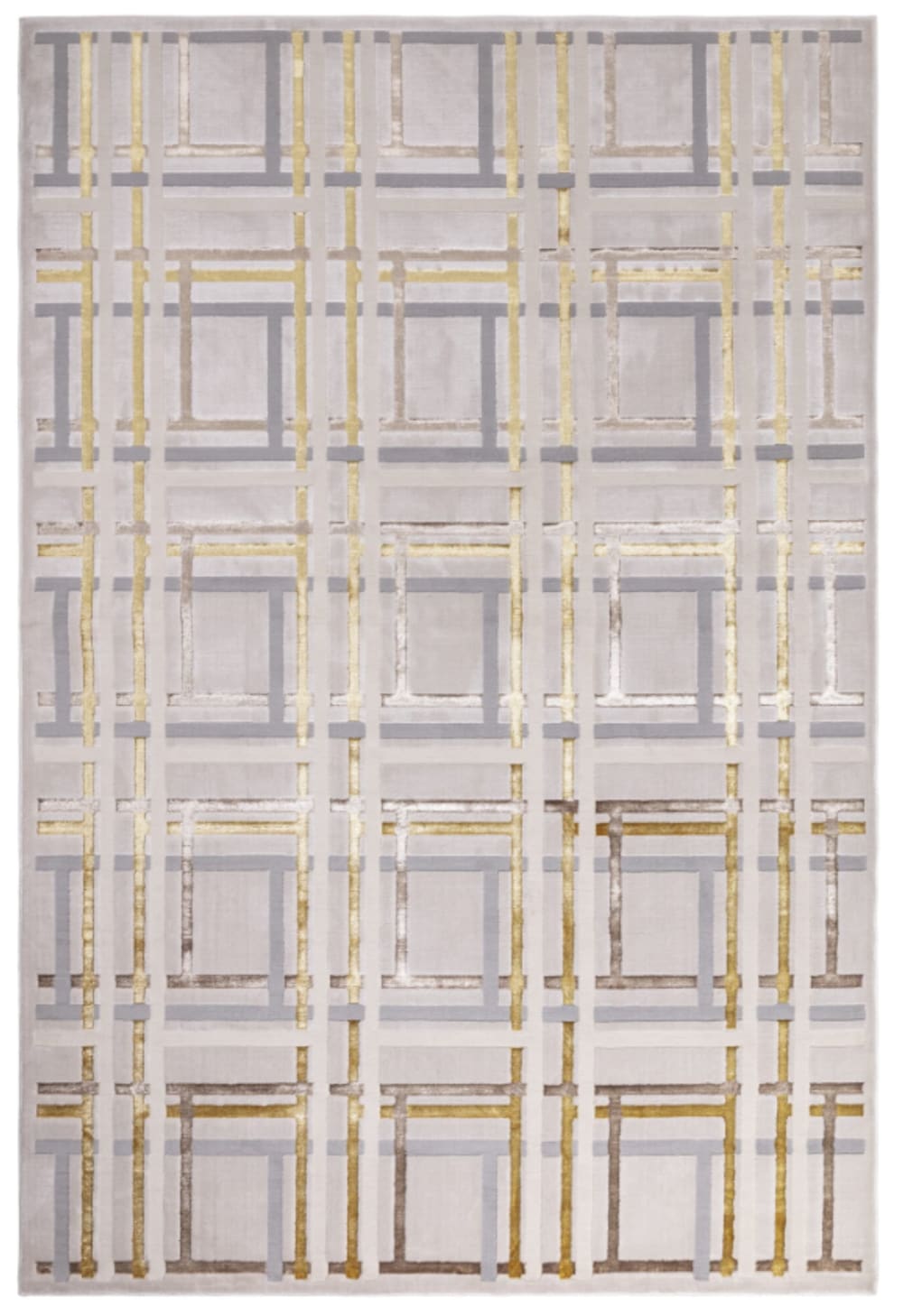 Tapis moderne salon et chambre  Beige 200x290 cm