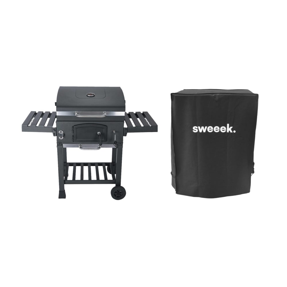 barbecue charbon, récupérateur