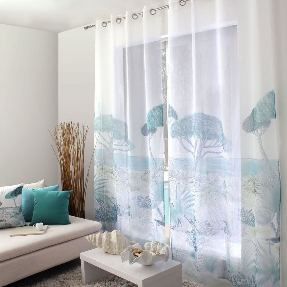 Voilage  polyester Vert 140x240