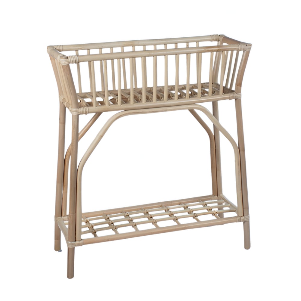 Jardinière en rotin