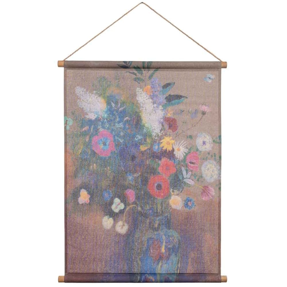 lienzo pergamino de tela impresa 65x85x17h cm