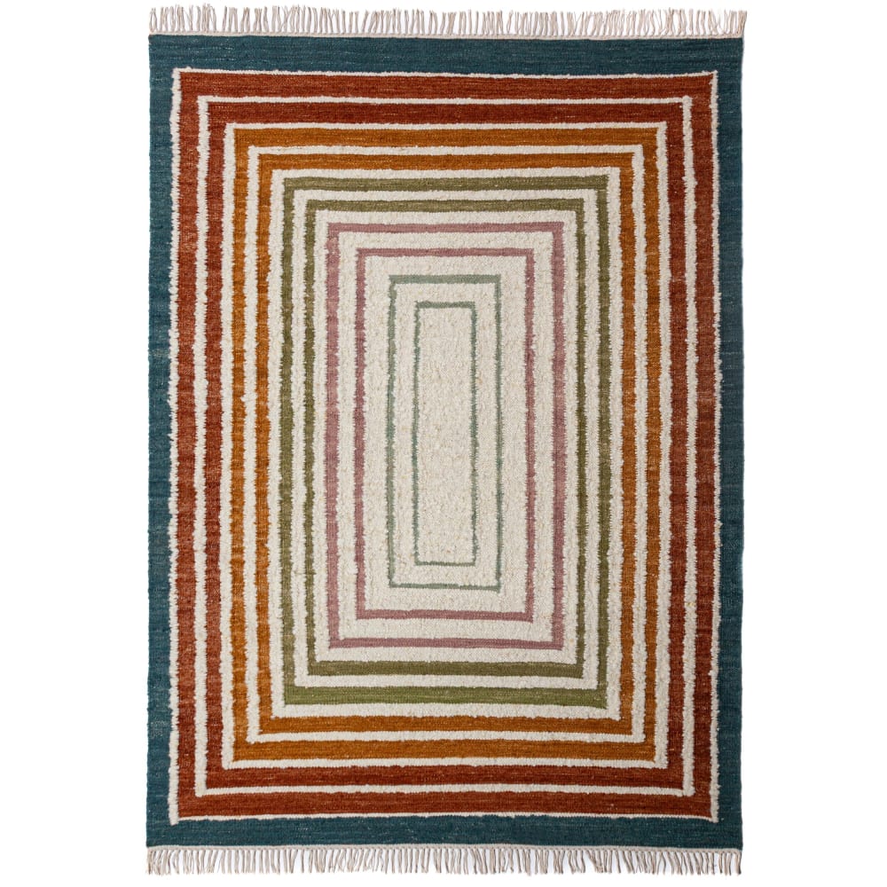 Tapis en laine multicolore 160x230cm
