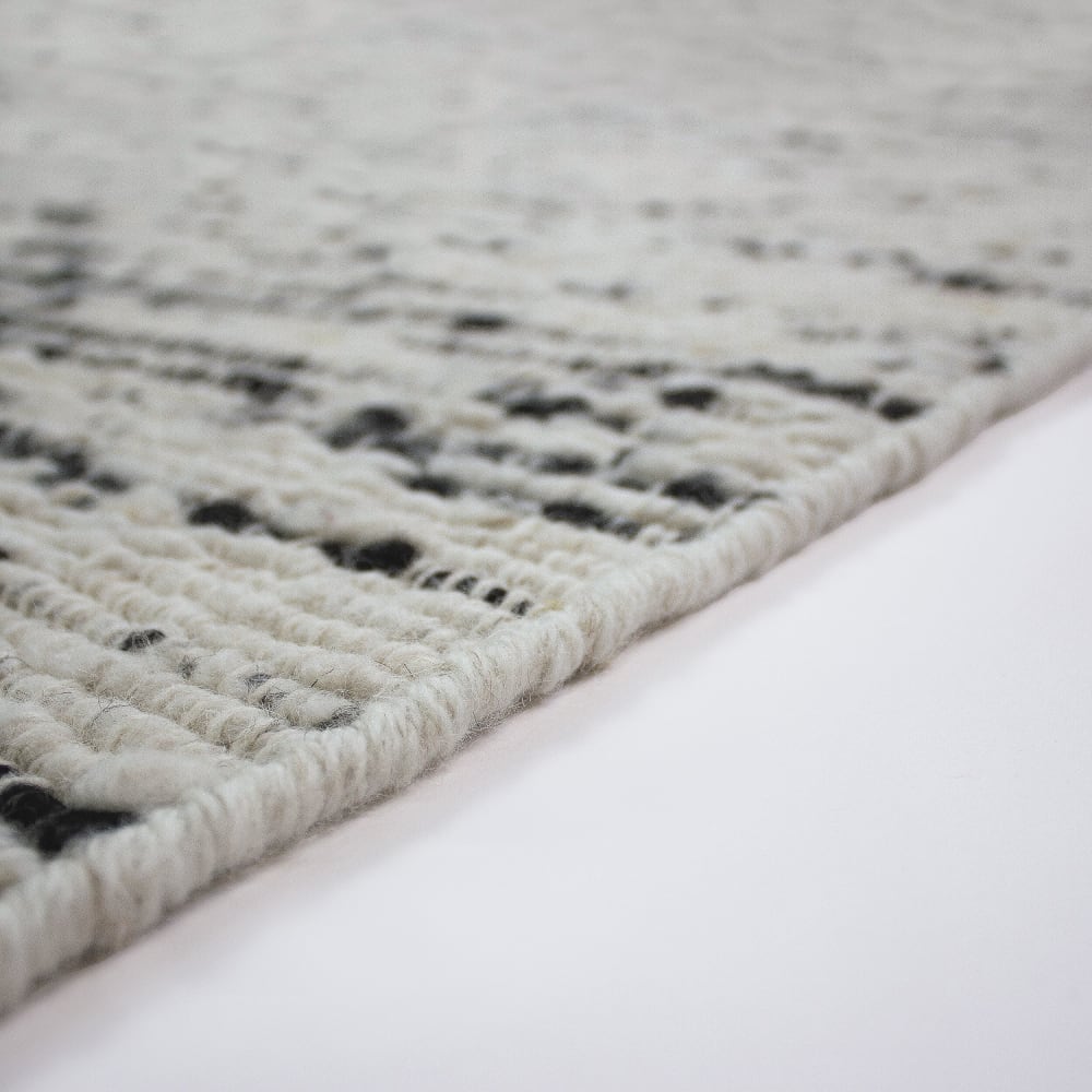 Tapis en laine beige 140x200cm — vue 4