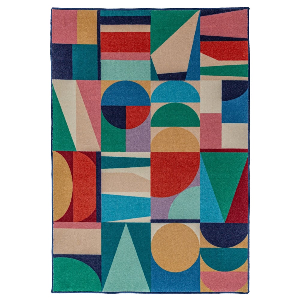 Tapis en laine multicolore 200x300cm