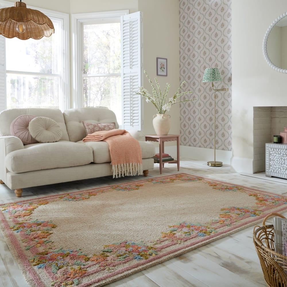 Tapis en laine multicolore 200x300cm — vue 3
