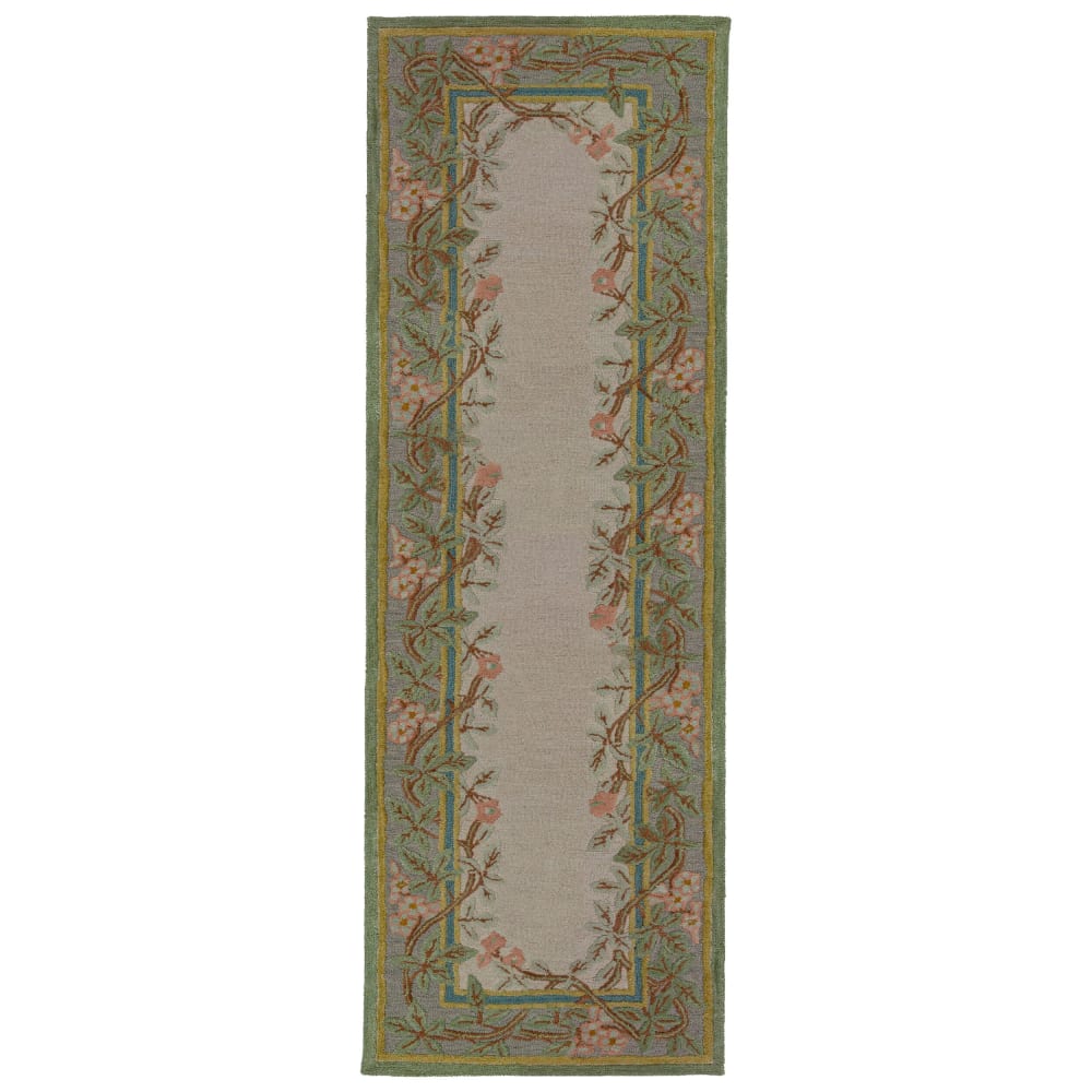 Tapis en laine de couloir multicolore 80x300cm