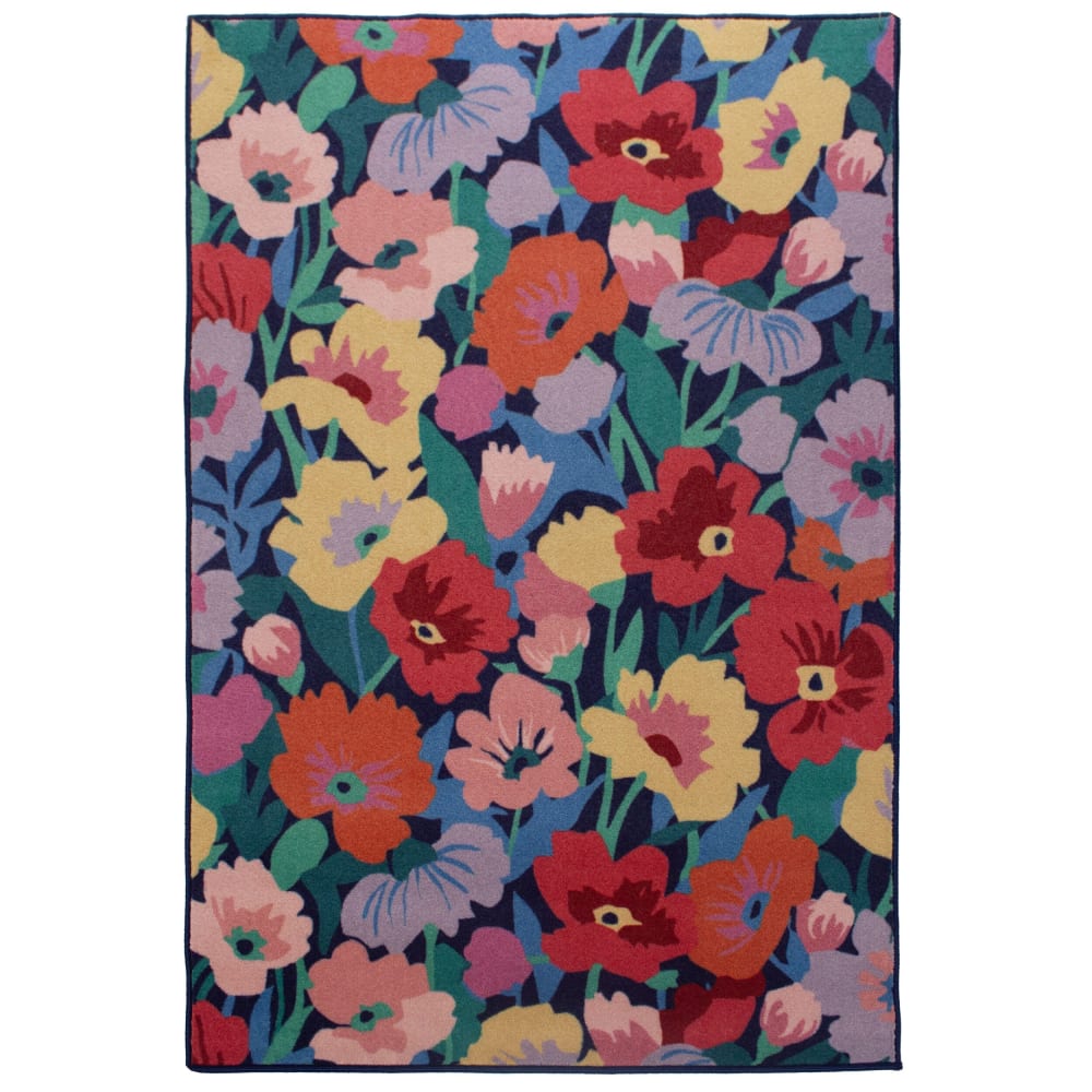 Tapis en laine multicolore 140x200cm